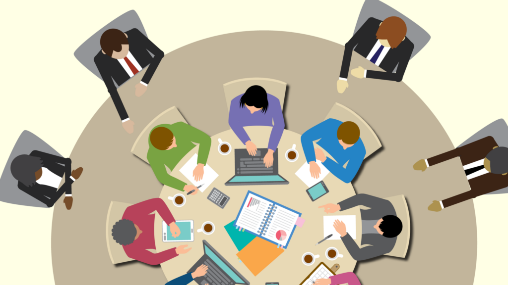 Board governance software